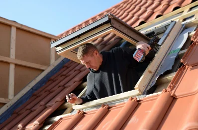 Pose de fenêtres de toit Velux à Berganty